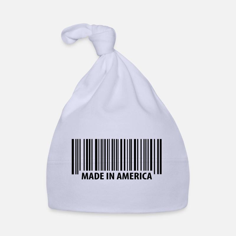 Made in America - Bonnet bio Bébé - ciel