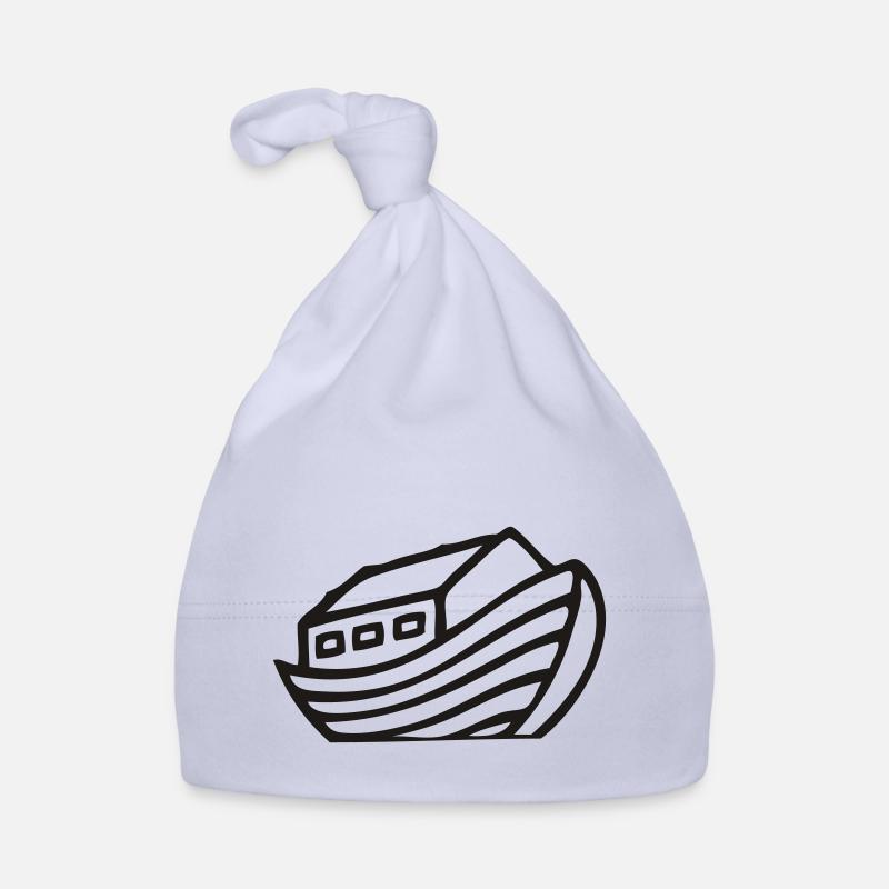 arche1color - Bonnet bio Bébé - ciel