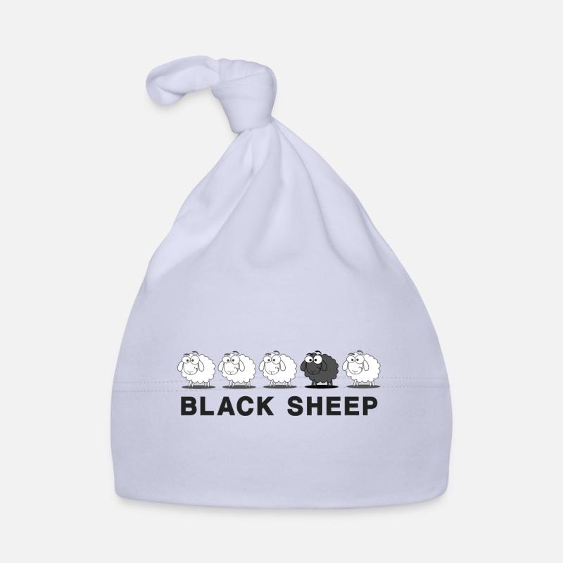 Sheep - Bonnet bio Bébé - ciel