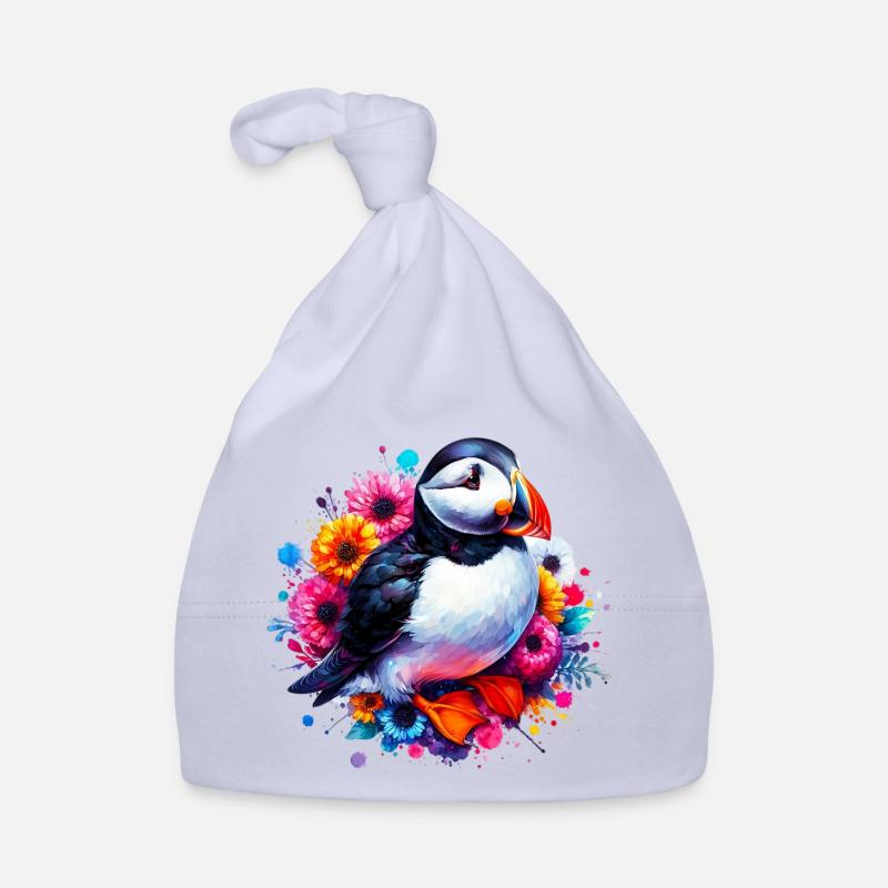 Macareux Bonnet bio Bébé