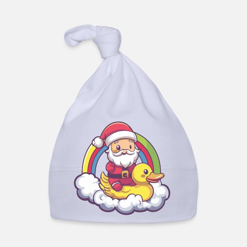 Noël canard Père Noël Bonnet bio Bébé