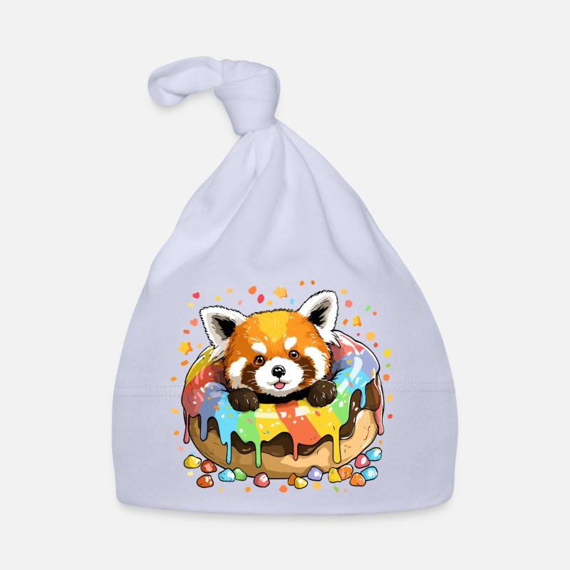 Red Panda Cake Magic Organic Baby Cap