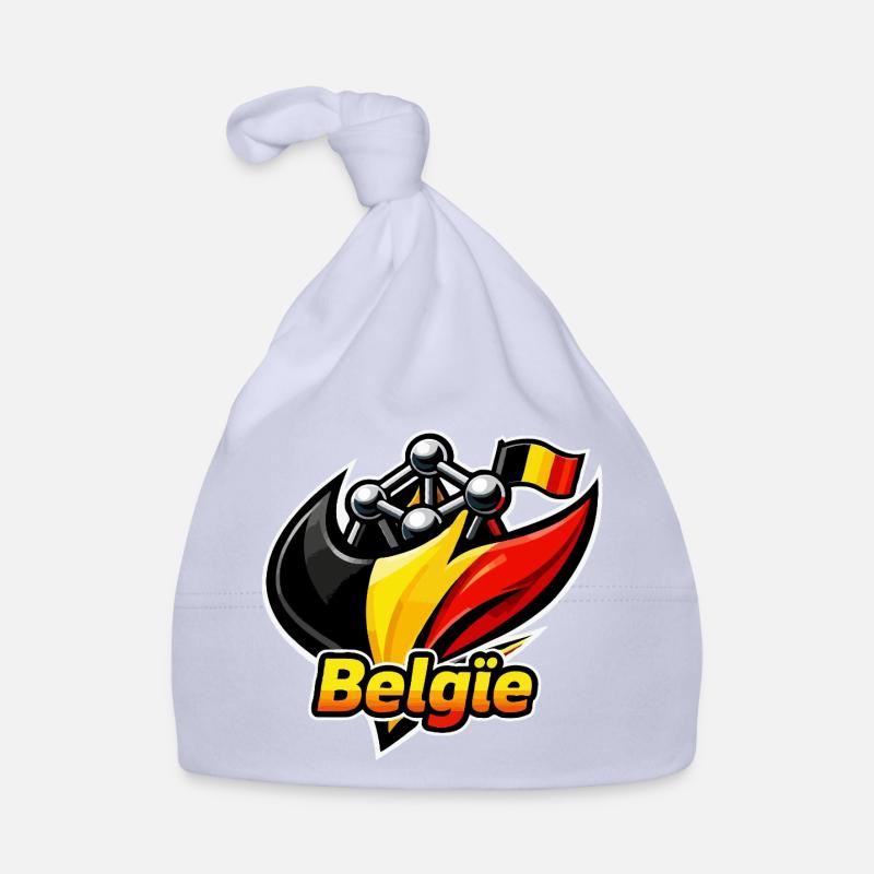 Logo de la Belgique Bonnet bio Bébé