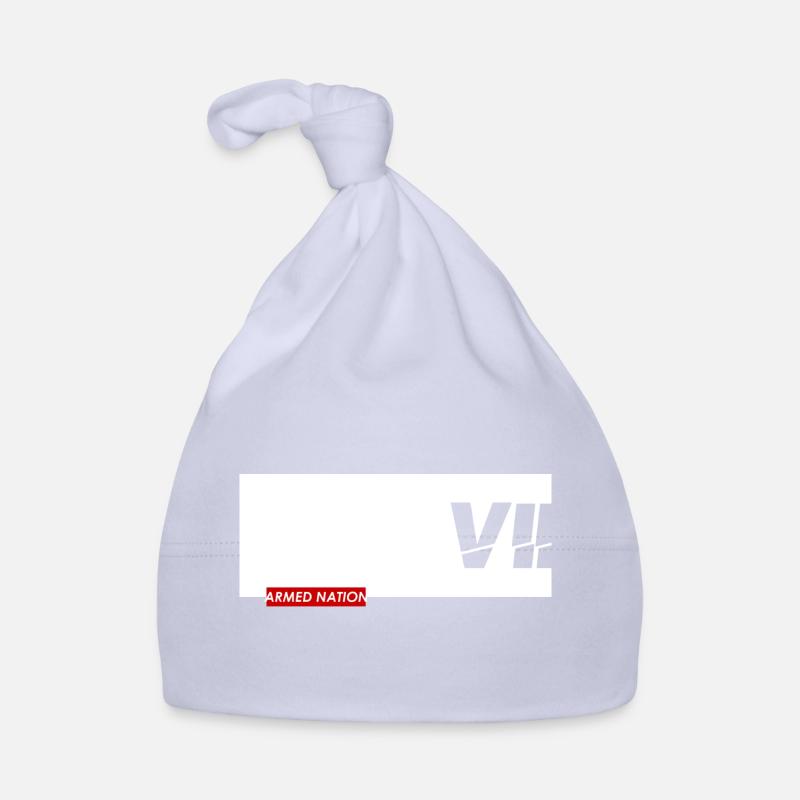 VII - ARMÉED NATION WITE BOX 2021 - Bonnet bio Bébé - ciel