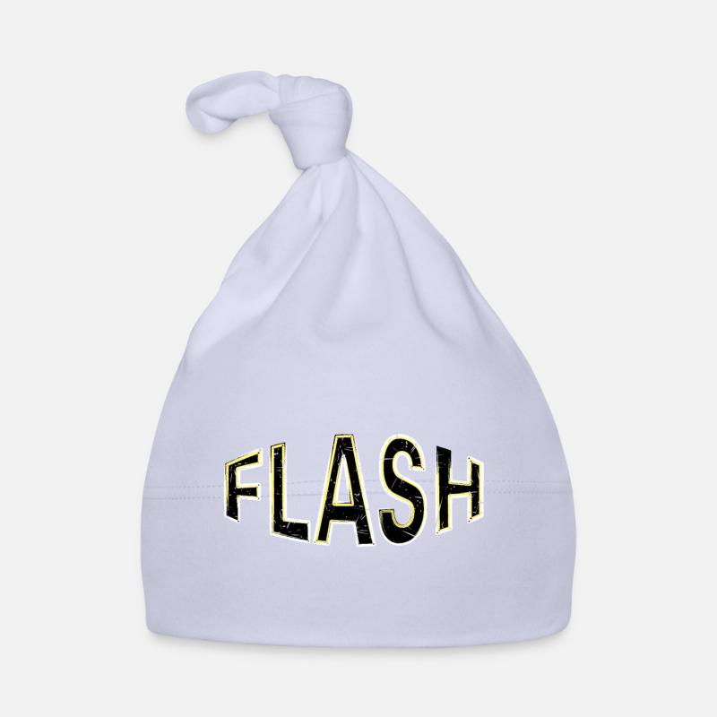 Étiquette FLASH avec flashs Bonnet bio Bébé