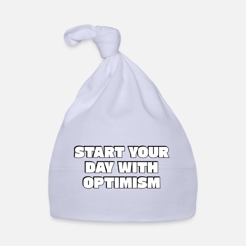 Commencez votre journée avec optimisme Bonnet bio Bébé