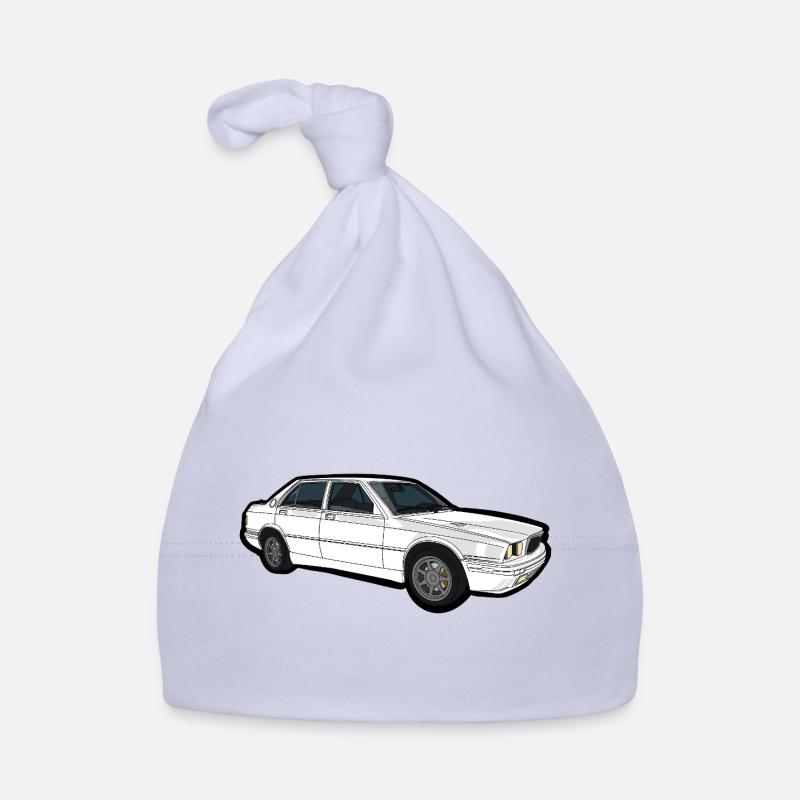 Art classique de la berline blanche Bonnet bio Bébé