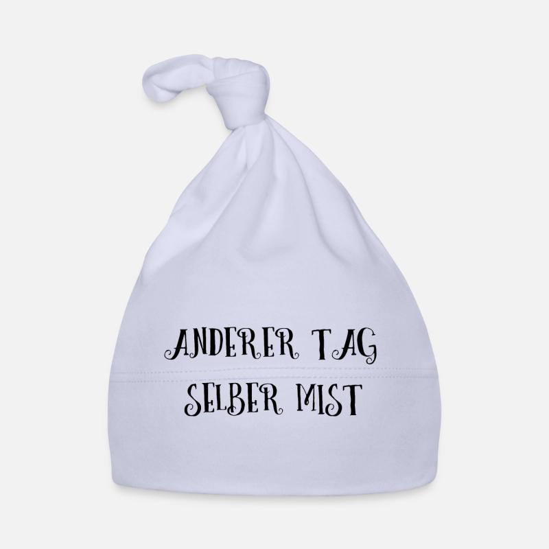 Selber Mist anderer Tag lustiger Spruch Geschenk Baby Bio-Mütze