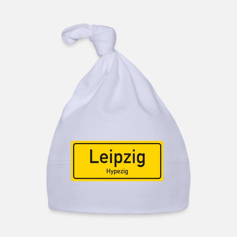 Leipzig Ortsname Deutschland Baby Bio-Mütze