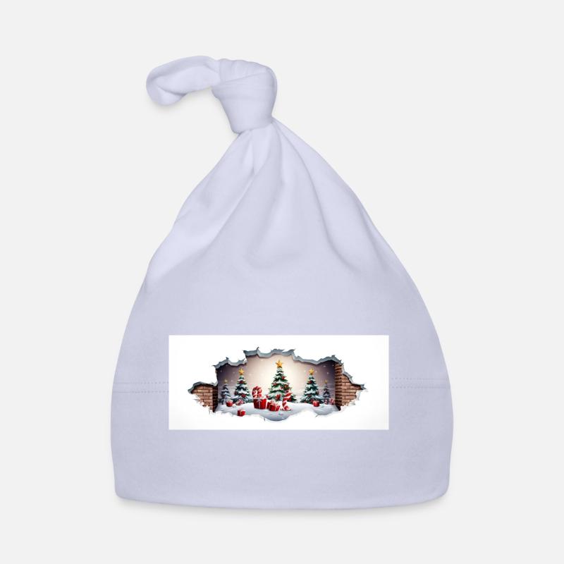 Décor de noël Bonnet bio Bébé