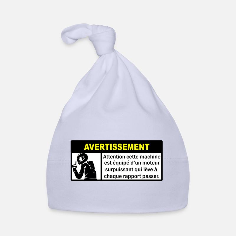 Eindringliche Warnung Baby Bio-Mütze