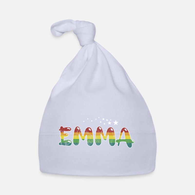 First name Emma Maiden name gift Organic Baby Cap