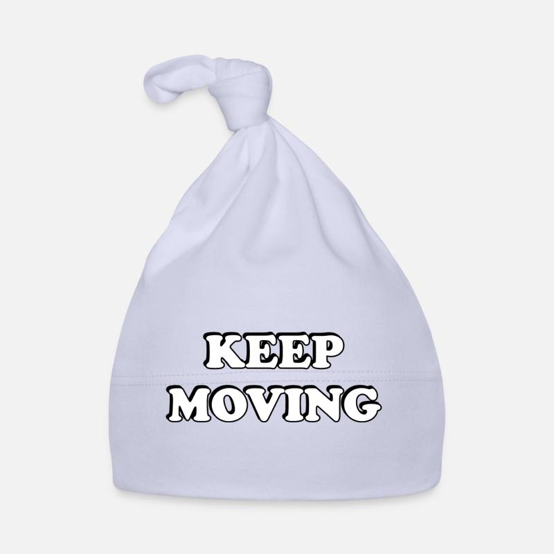 Keep Moving  Organic Baby Cap