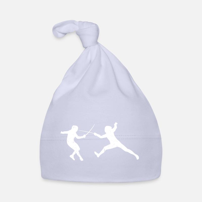 Escrime - Bonnet bio Bébé - ciel