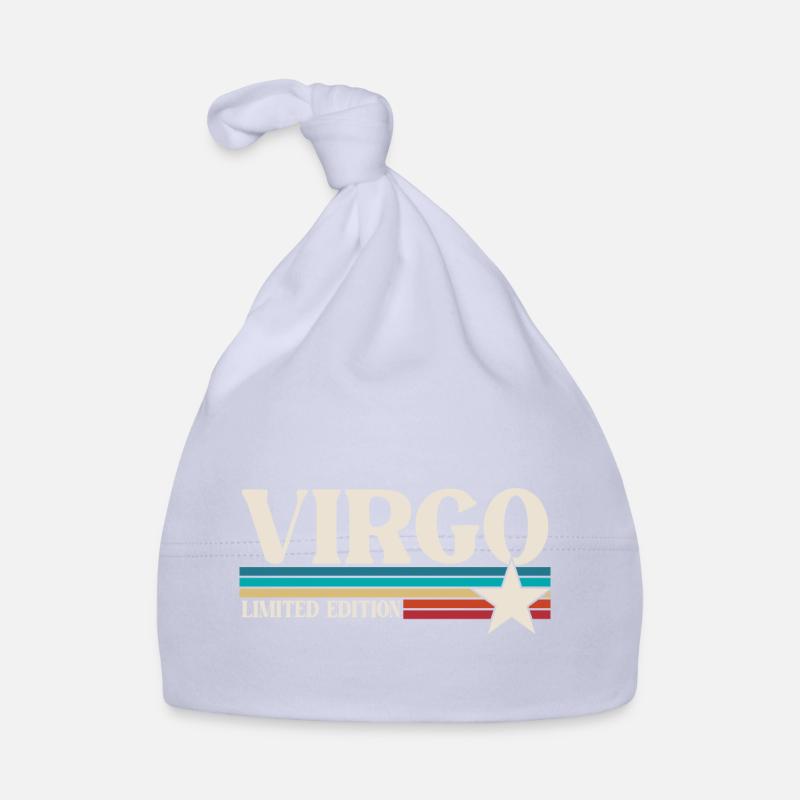Sternzeichen Jungfrau Baby Bio-Mütze