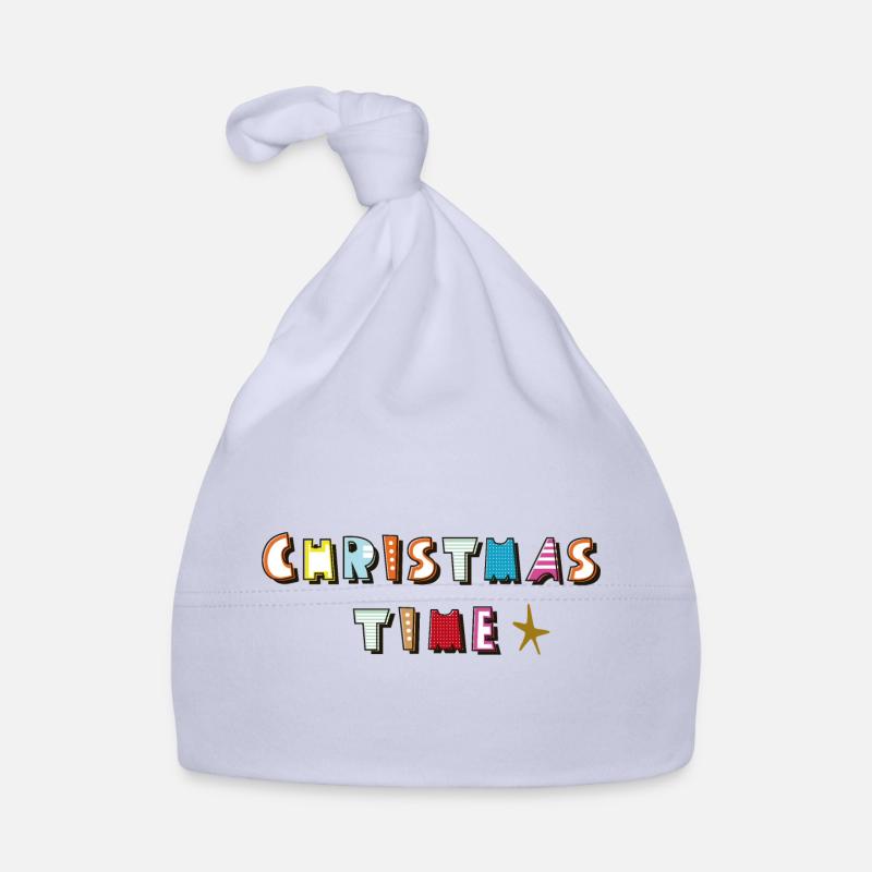 Période de Noël Bonnet bio Bébé