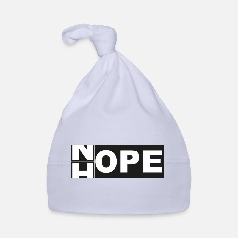 Hope Nope Organic Baby Cap