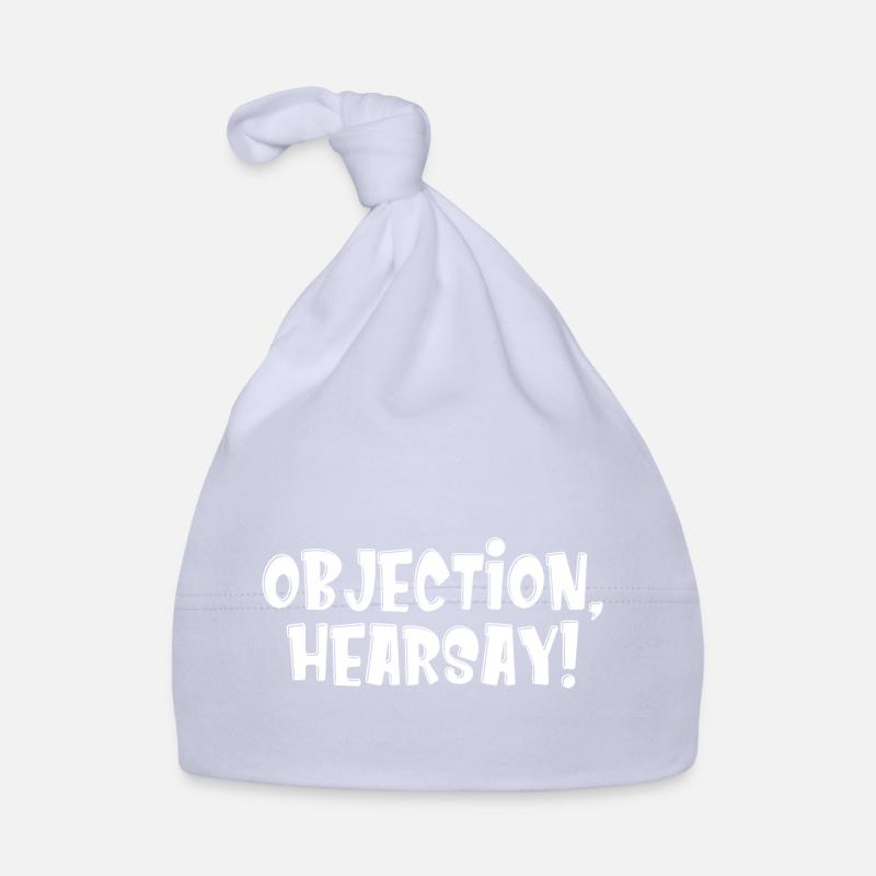 Objection Hearsay Baby Bio-Mütze