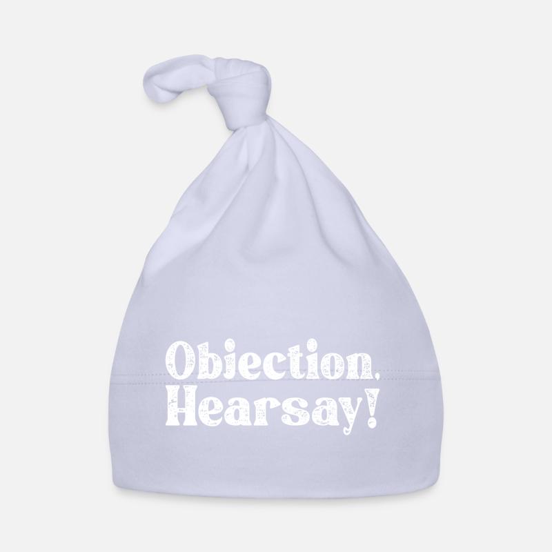Objection Hearsay Baby Bio-Mütze
