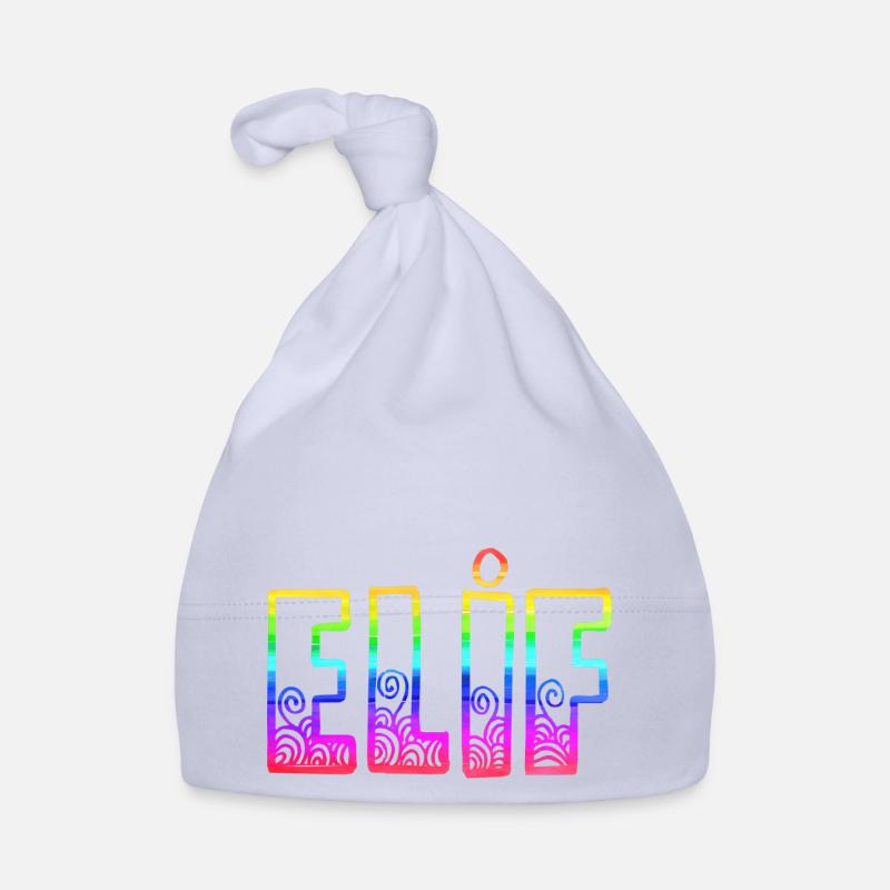 Elif RS Rainbow Organic Baby Cap