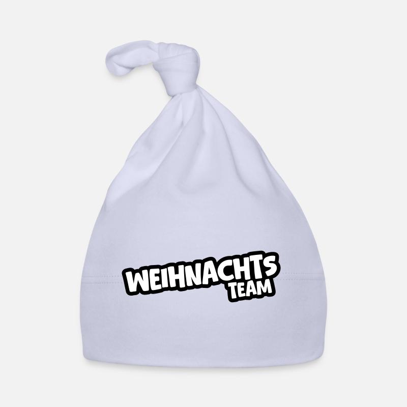 Weihnachts Team Baby Bio-Mütze