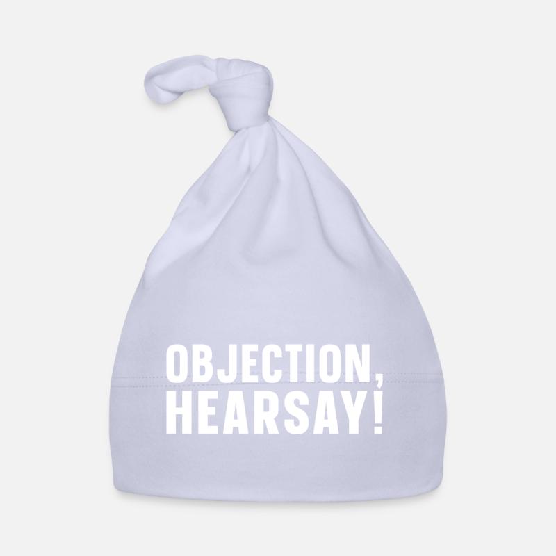 Objection Hearsay Baby Bio-Mütze