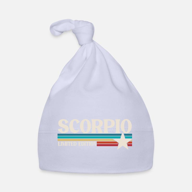 Signe du zodiaque Scorpion Bonnet bio Bébé