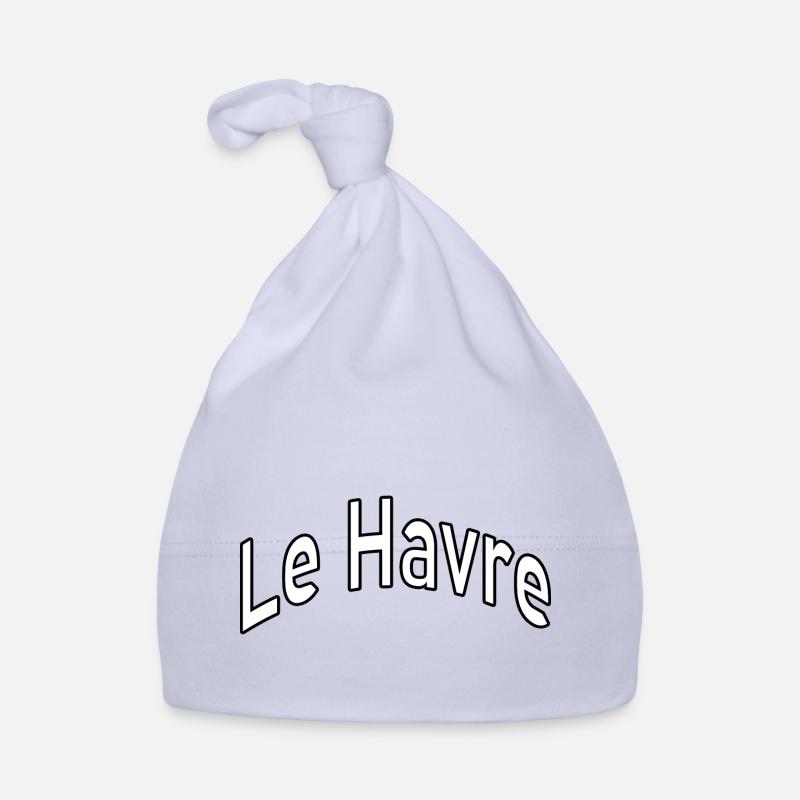 Le Havre - Bonnet bio Bébé - ciel