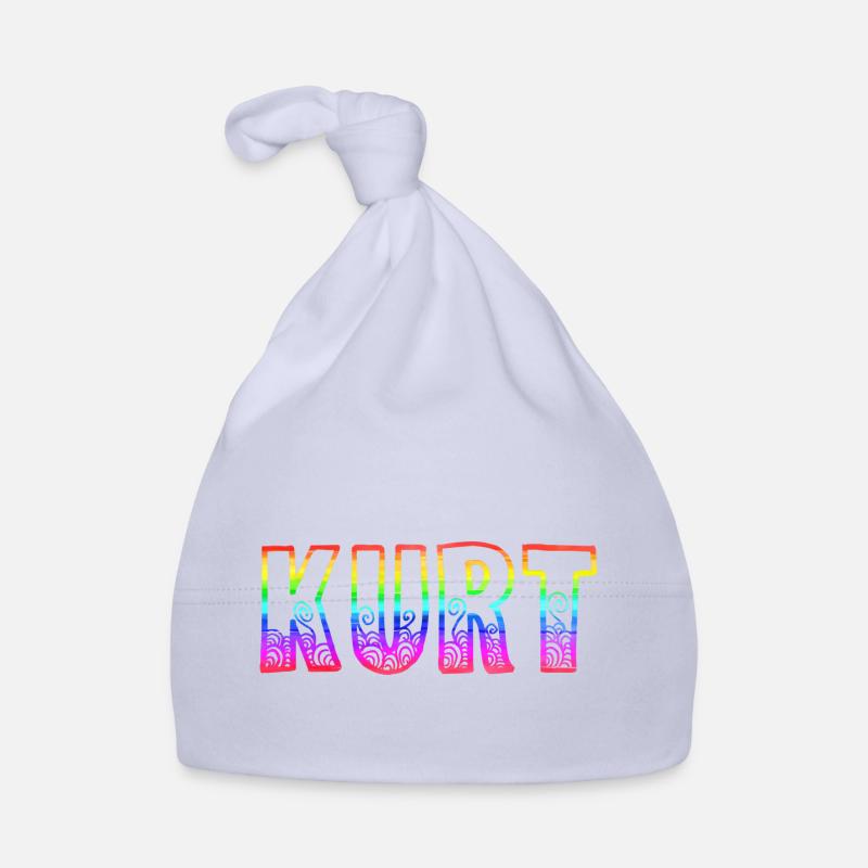 kurt rs rainbow Organic Baby Cap