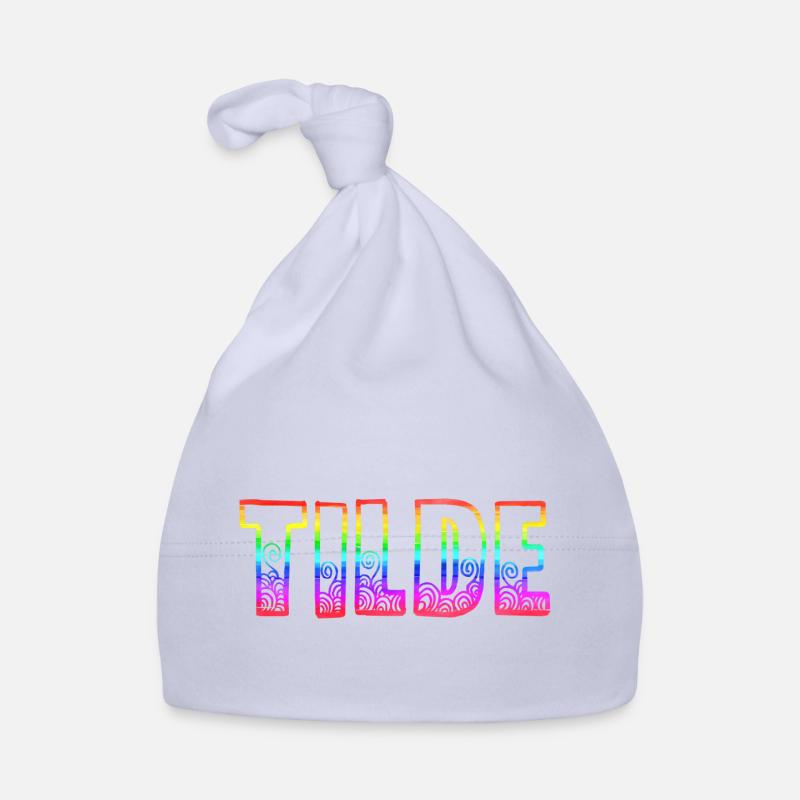 tilde rs regenbogen Baby Bio-Mütze