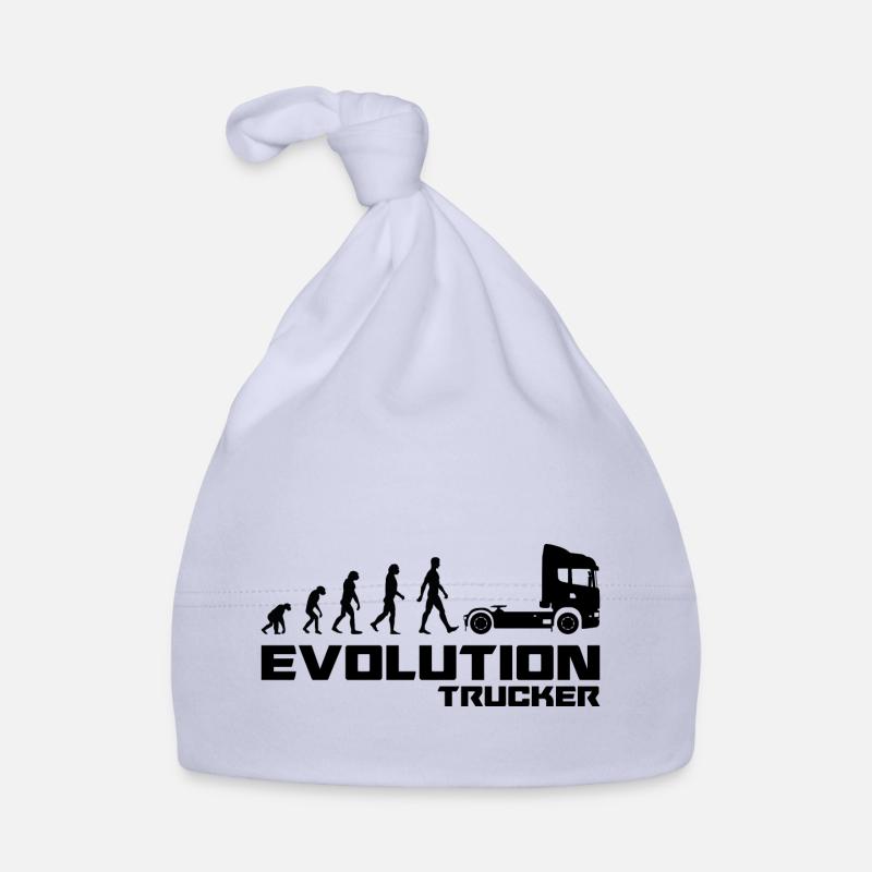 Evolution trucker LKW Lastwagen Anhängewagen Baby Bio-Mütze
