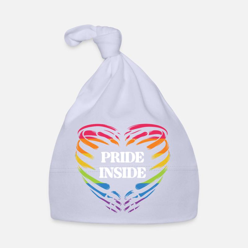 Mois de la fierté LGBT - Pride Inside Bonnet bio Bébé