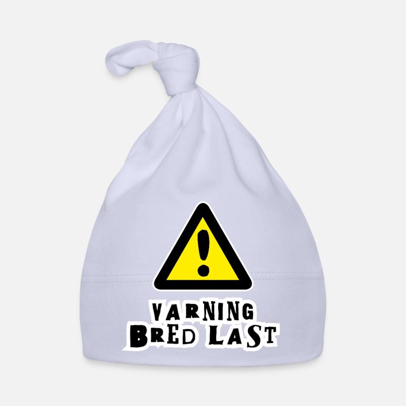 Avertissement de charge large - Bonnet bio Bébé - ciel