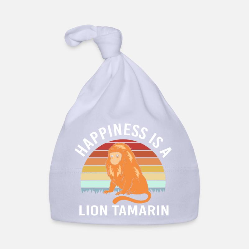 Tamarin Affe Baby Bio-Mütze