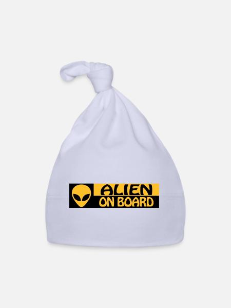 CONSEIL SUR ALIEN - Bonnet bio Bébé - ciel - Devant