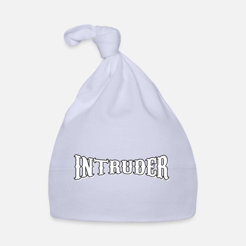 intruder hacker eindringling clan sticker computer Baby Bio-Mütze