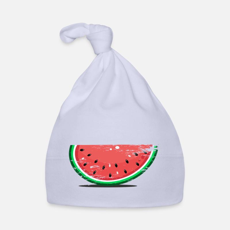 Tranche de conception de pastèque utilisée Bonnet bio Bébé
