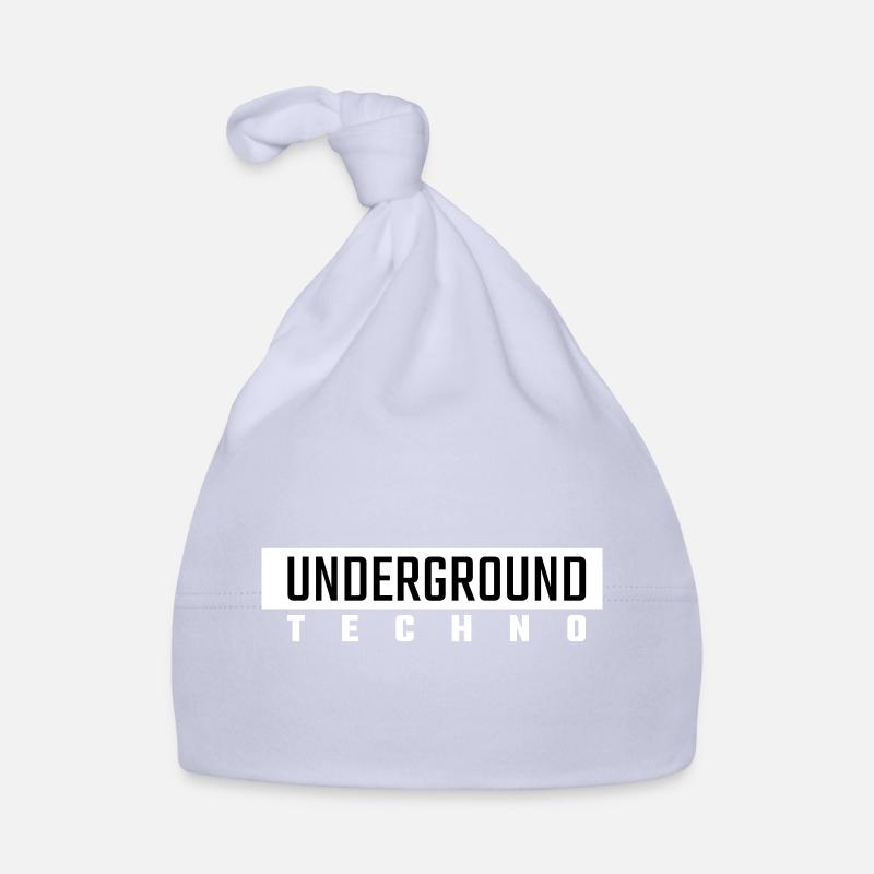 Underground Techno Baby Bio-Mütze