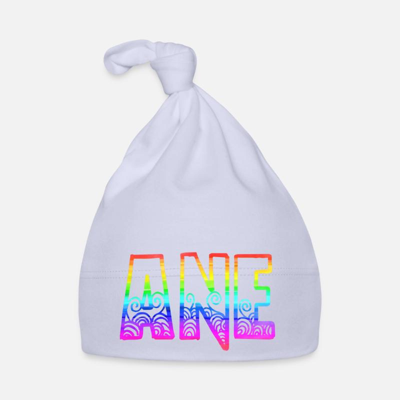 ane rs regenbogen Baby Bio-Mütze
