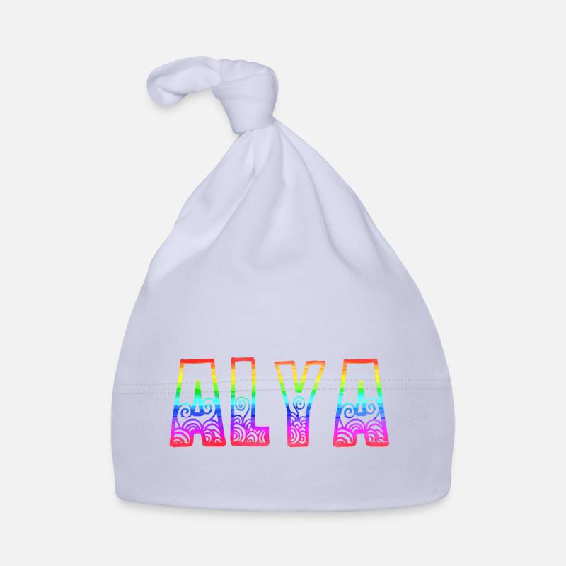alya rs regenbogen Baby Bio-Mütze