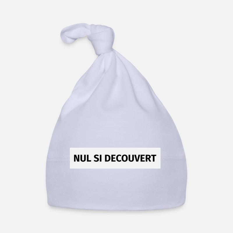 Nul si découvert Bonnet bio Bébé