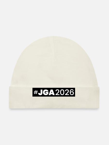Jga 2026 Bachelor Party - Organic Baby Cap - sky - Front