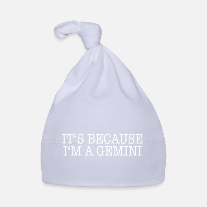 Signe du zodiaque Gémeaux Bonnet bio Bébé