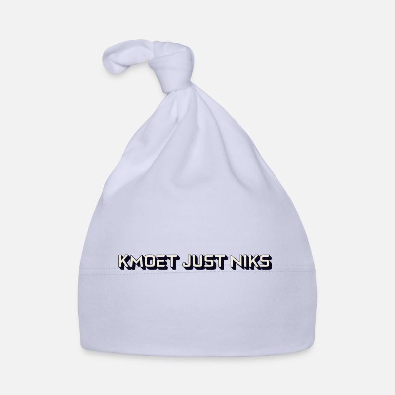 Kmoet just niks, Dialecte anversois Chemises Bonnet bio Bébé