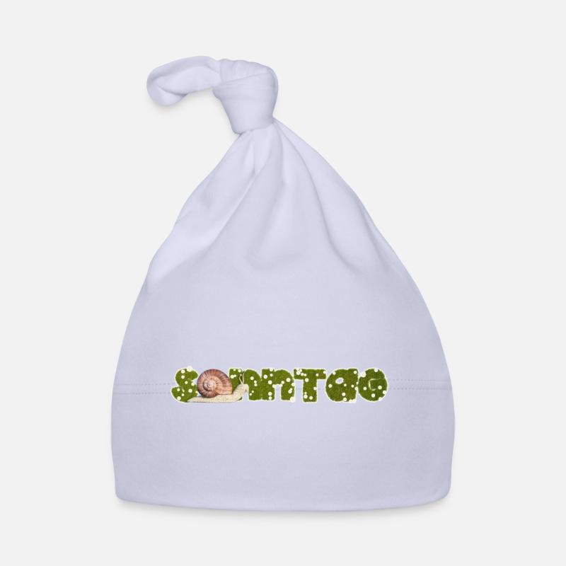 Escargot du dimanche Bonnet bio Bébé