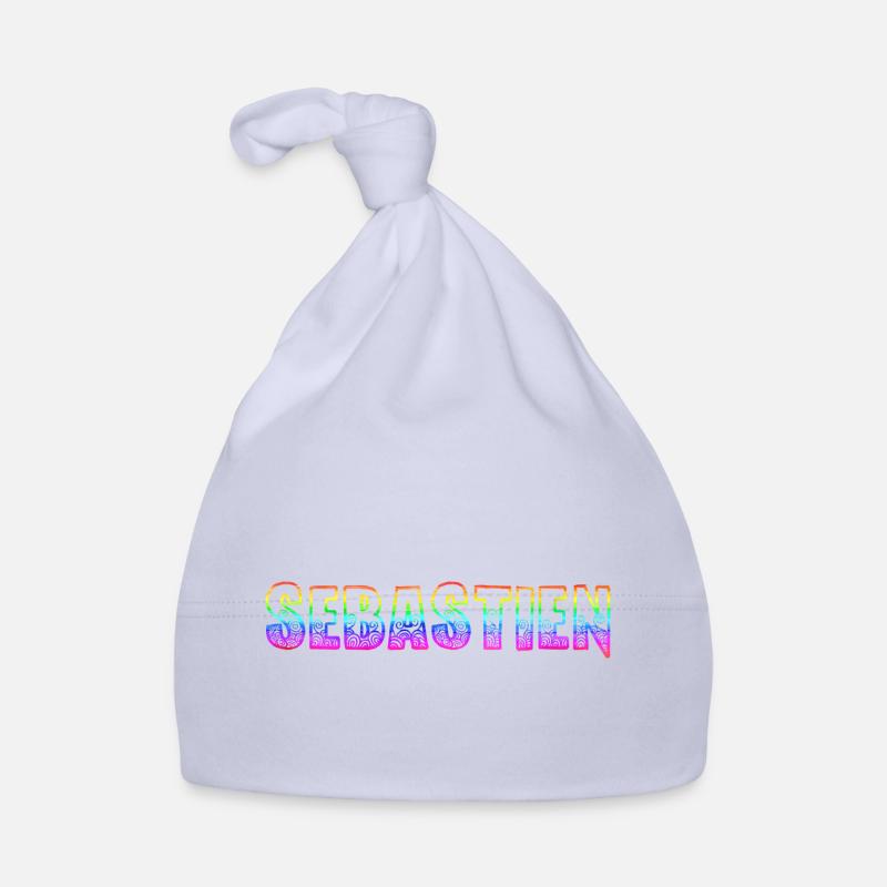 sebastien rs regenbogen Baby Bio-Mütze