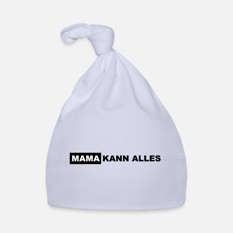Mom can do everything Lettering Organic Baby Cap