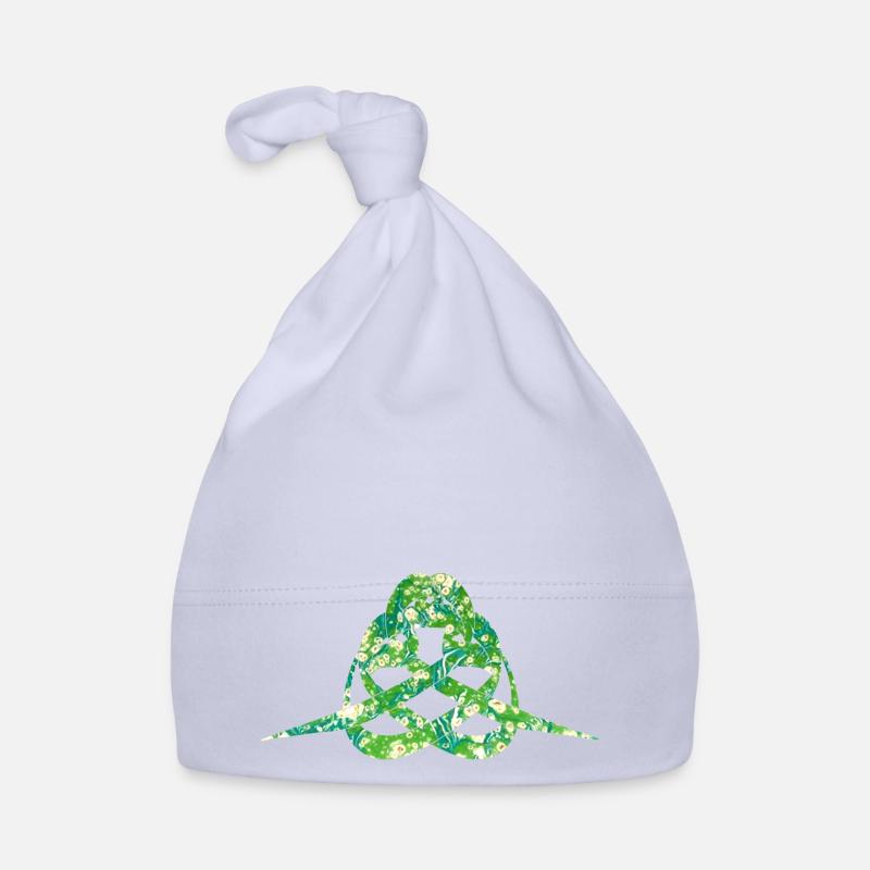 calligraphy e 270 - Organic Baby Cap - sky
