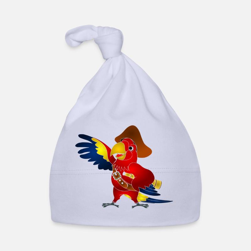 Koko le Pirate - Bonnet bio Bébé - ciel