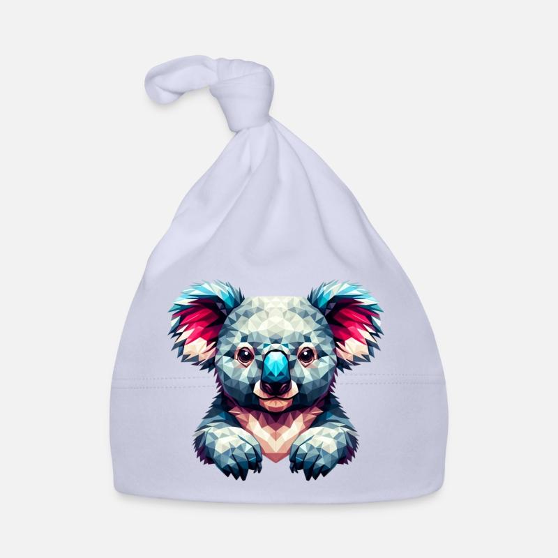 Polygonal Koala Bonnet bio Bébé